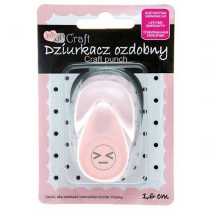 Dziurkacz ozdobny dpCraft 1,6cm Buźka